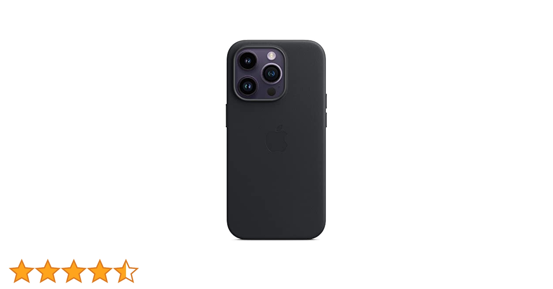 美品　iPhone 14 Pro用 Apple純正 レザーケース　ミッドナイト これが高品質なApple純正。iPhone 14 Pro Maxレザーケース